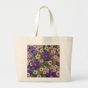 Ein lila Flecken 2011 Jumbo Stoffbeutel