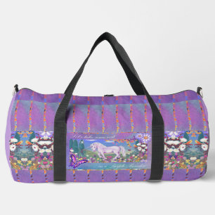 Ein lila Paradies Duffle Bag