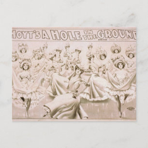 Ein Loch im Boden, 'Hoyt' Vintage-Theater Postkarte