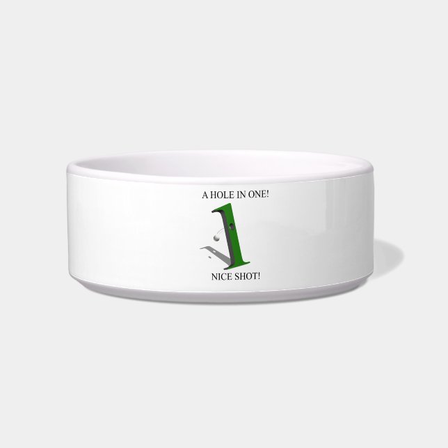 Ein Loch in einem Golfball Napf (Links)