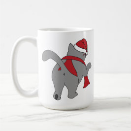 Ein-Loch Los Katzen: Festlich - Tasse