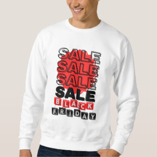 Ein Logo, das auf den Verkauf von Black Friday sch Sweatshirt