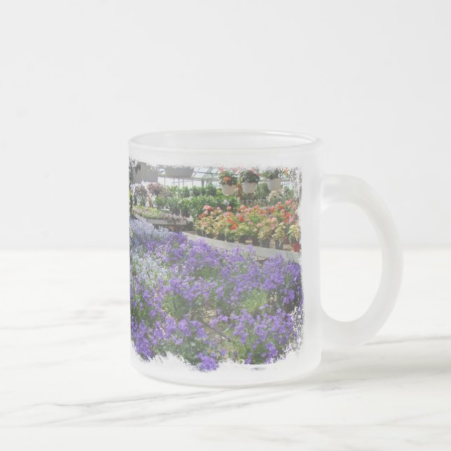 Ein lokales Gewächshaus zeigt ihre Preise Mattglastasse (Rechts)