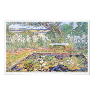 Ein Long Island-Garten von Frederick Childe Hassam Fotodruck