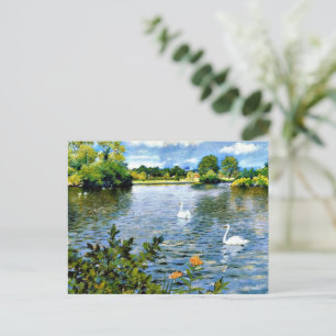 Ein Long Island See, berühmtes Gemälde, Postkarte
