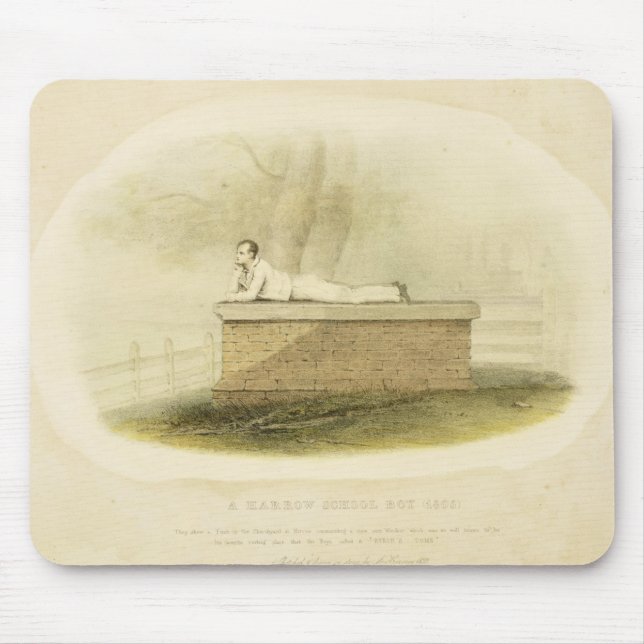 Ein Lord Byron (1788-1824 des Mousepad (Vorne)
