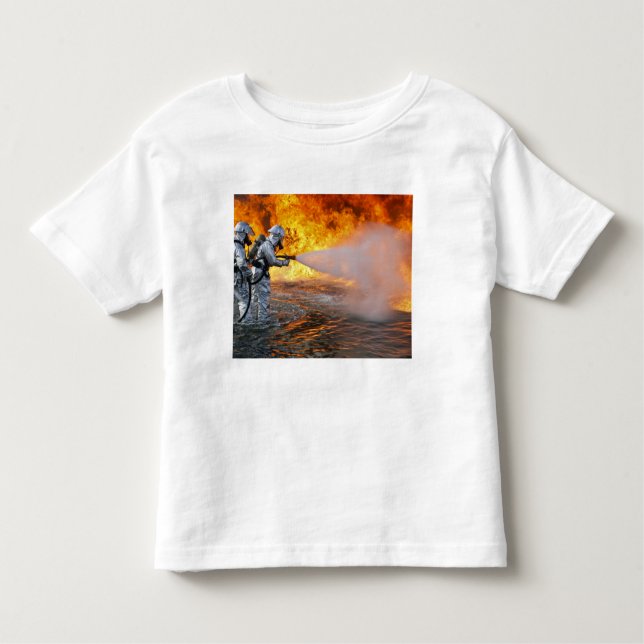 Ein Löschteam für Flugzeuge Kleinkind T-shirt (Vorderseite)