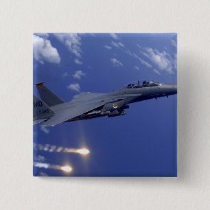 Ein Luftwaffe F-15E Strike Eagle Button