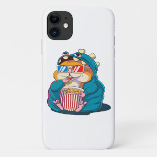 Ein lustiger Hamster, der eine Brille trägt, isst  Case-Mate iPhone Hülle