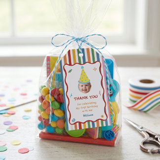 Ein lustiger Hut Geburtstags-Party-Geschenkanhänge Geschenkanhänger