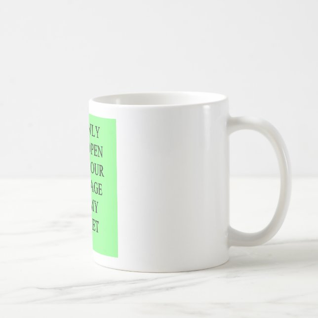 ein lustiger Scheidungswitz für Männer Kaffeetasse (Rechts)