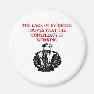 ein lustiger Verschwörungstheorie neuer afe Witz Magnet