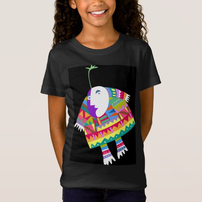 Ein lustiges Gesicht T-Shirt (Vorderseite)