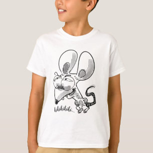 ein lustiges Mäuse-Cartoon-T-Shirt T-Shirt