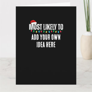 😂 ein lustiges Weihnachtsgeschenk schaffen, das a Karte