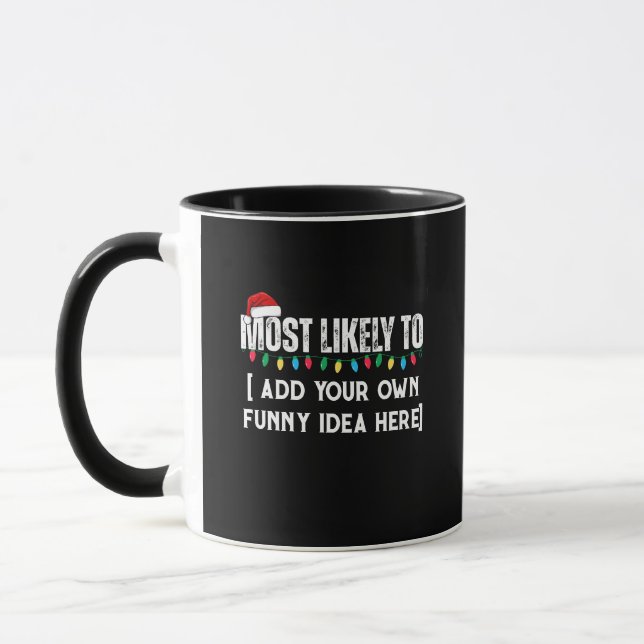 😂 ein lustiges Weihnachtsgeschenk schaffen, das a Tasse (Links)