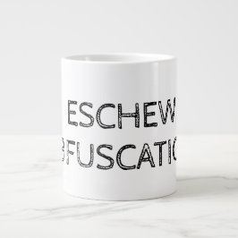 Ein lustiges Zitat, das einen prägnanten, sofortig Jumbo-Tasse