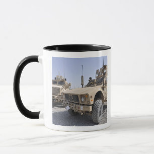 Ein M-ATV Bergwerk-beständiger Hinterhalt schütz Tasse