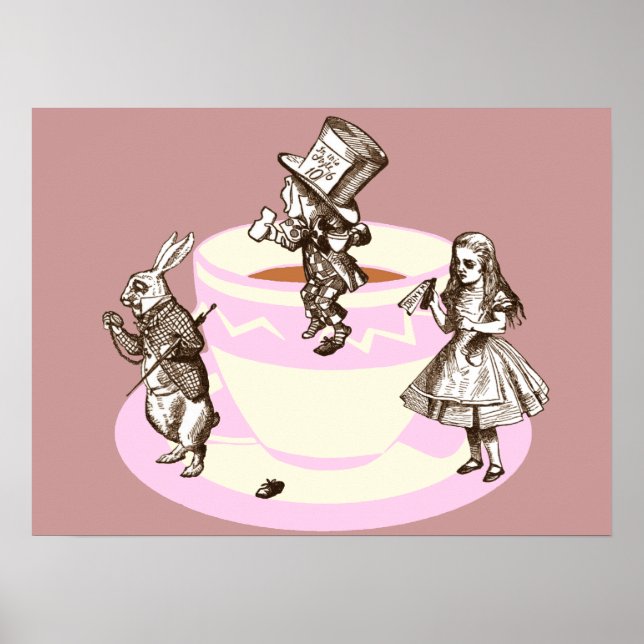 Ein Mad Tee-Party Poster (Vorne)