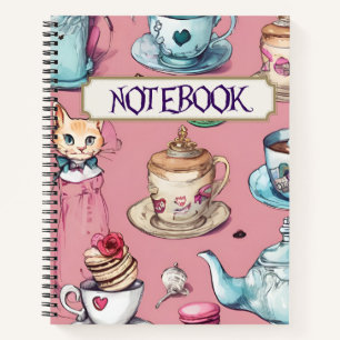 Ein Mad Wonderland Style Notizbuch