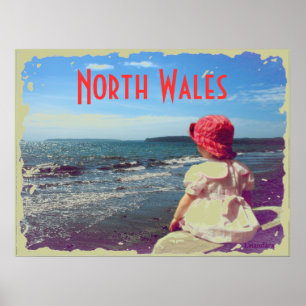 Ein Mädchen am Meer Poster