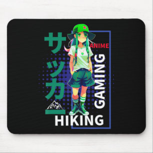 Ein Mädchen, das Anime Liebe Mousepad