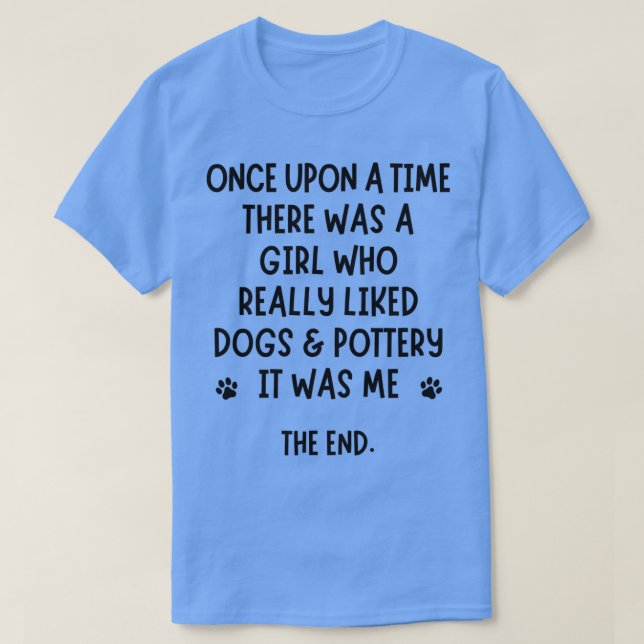 Ein Mädchen, das Hunde wirklich mochte, bekommt Tö T-Shirt (Design vorne)