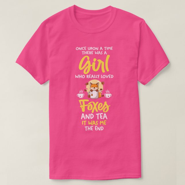 Ein Mädchen, das Tee und Feinde Liebe (Design vorne)