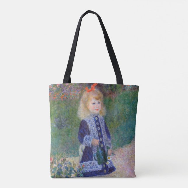 Ein Mädchen mit einer Wasserdose, Renoir (Rückseite)