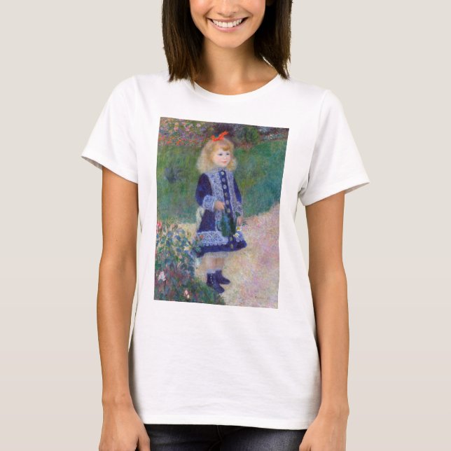 Ein Mädchen mit einer Wasserdose, Renoir T-Shirt (Vorderseite)