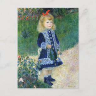 Ein Mädchen mit einer Wasserdose von Auguste Renoi Postkarte