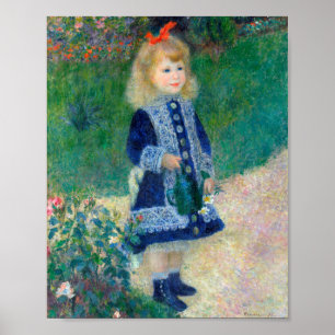Ein Mädchen mit einer Wasserdose von Pierre-August Poster