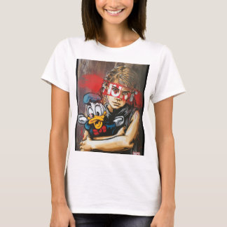 Ein Mädchen und ihre Ente T-Shirt