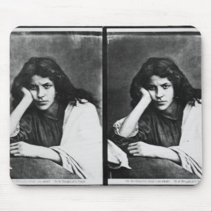 Ein Mädchen von Chioggia träumend von ihren Lieben Mousepad