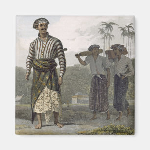 Ein Madurese des Ranges von Mantu, überziehen 7 Magnet