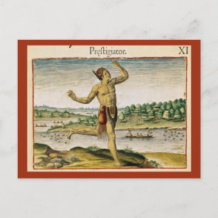 Ein Magier aus Virginia Postkarte