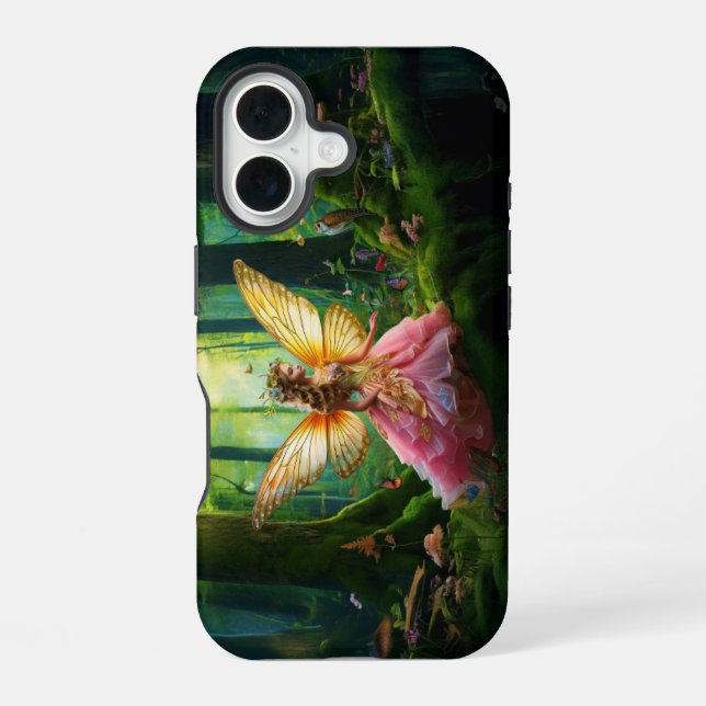 Ein magischer Feenwald  iPhone 16 Hülle (Rückseite)