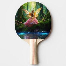 Ein magischer Feenwald  Tischtennis Schläger