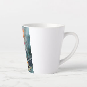 Ein magischer Moment, der von Freunden geteilt wir Milchtasse