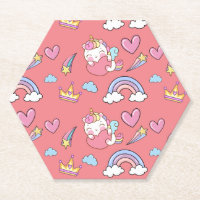 Ein magischer Regenbogen Einhorn Glückwunsch zum G