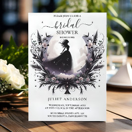 Ein magischer Traum Mystical Stars Moon Brautparty Einladung