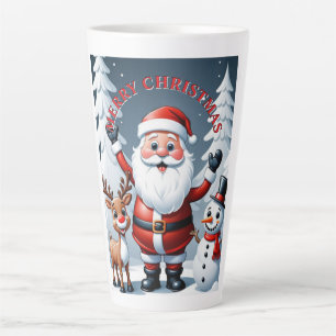 Ein magischer Urlaub - Frohe Weihnachten Latte Tas Milchtasse