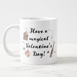 Ein magischer Valentinstag Jumbo-Tasse