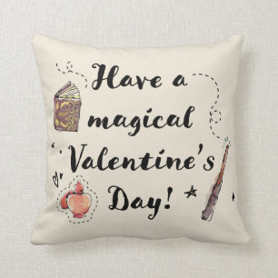 Ein magischer Valentinstag Kissen