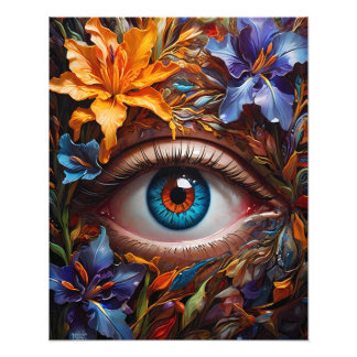 Ein magisches Auge, sein geheimnisvoller Reiz, Fotodruck