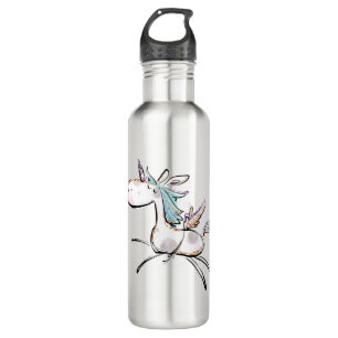 Ein magisches Einhorn Edelstahlflasche