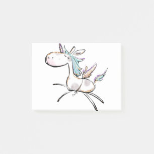 Ein magisches Einhorn Post-it Klebezettel