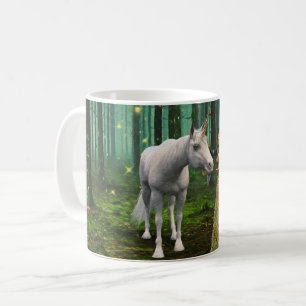 Ein magisches Treffen - Einhorn Fantasy Art Tasse