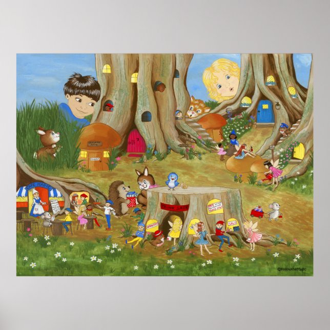 Ein magisches überraschendes Poster (Vorne)