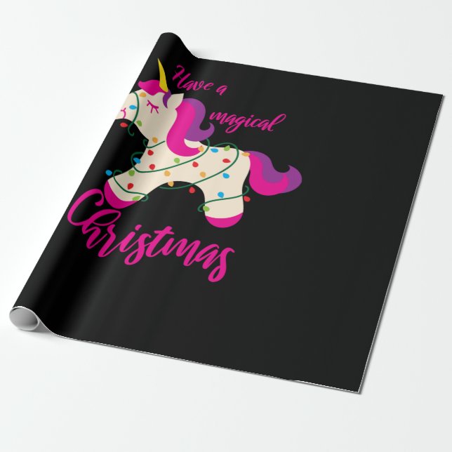Ein magisches Weihnachtsfest Geschenkpapier (Ungerollt)